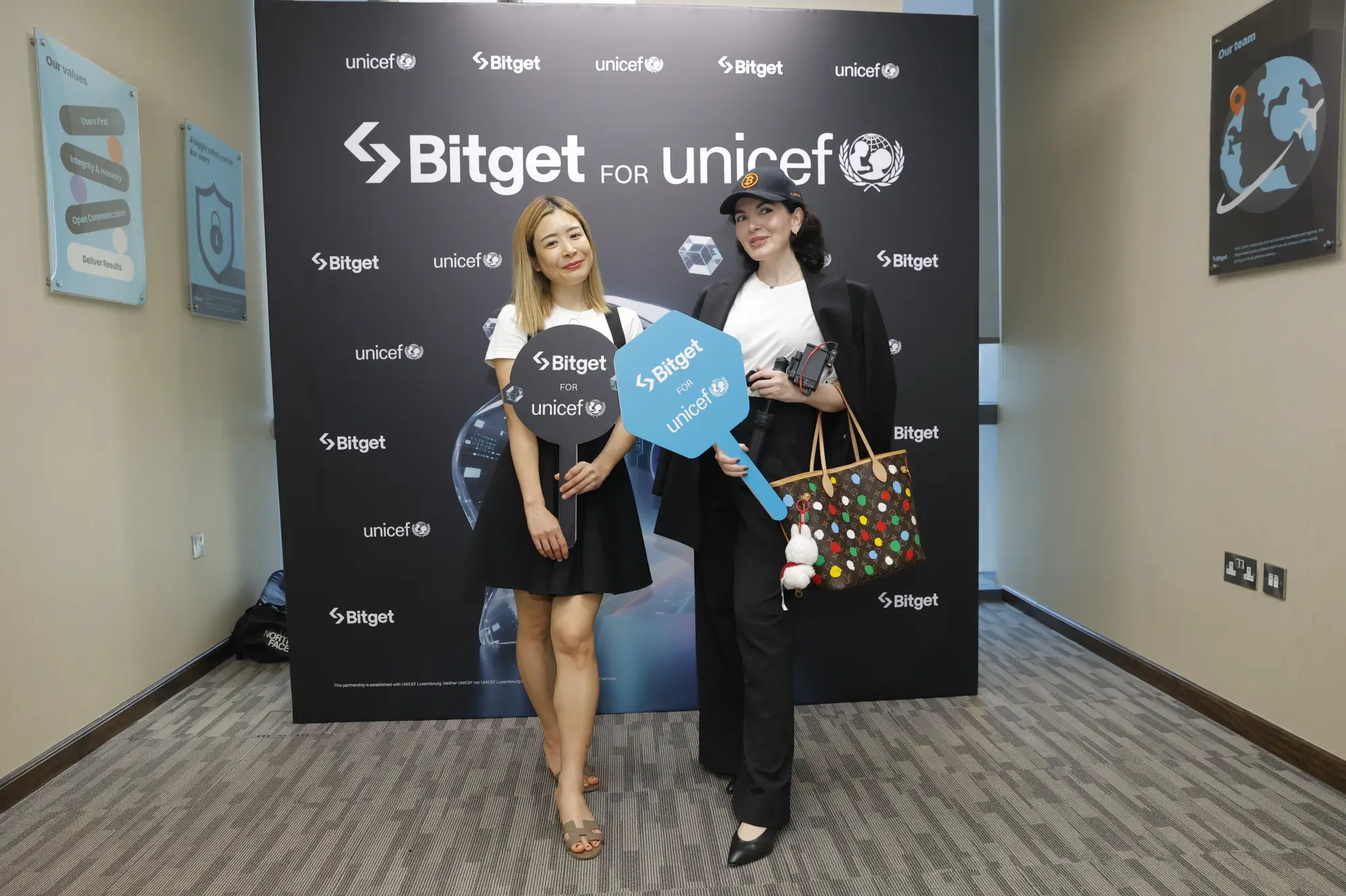 UNICEF Lüksemburq üçün Bitget